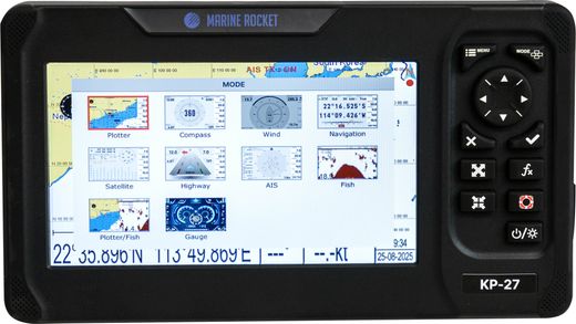 Картплоттер морской 7" 27X с AIS/FF, Marine Rocket