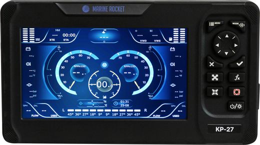 Картплоттер морской 7" 27X с AIS/FF, Marine Rocket