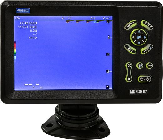 Картплоттер морской с AIS 7", Marine Rocket