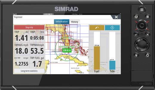 Картплоттер SIMRAD NSS9 EVO3