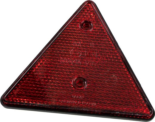 Катафот треугольный ФП401Б, красный, МЗСА