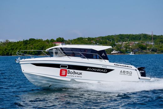 Катер AVANRAID A850 ADVENTURE с Suzuki DF325ATX