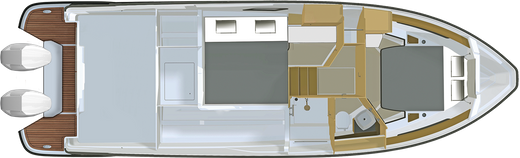 Катер Grandezza 37 Outboard