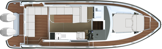 Катер Grandezza 37 Outboard