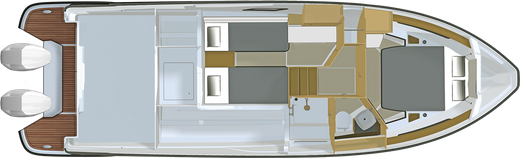 Катер Grandezza 37 Outboard