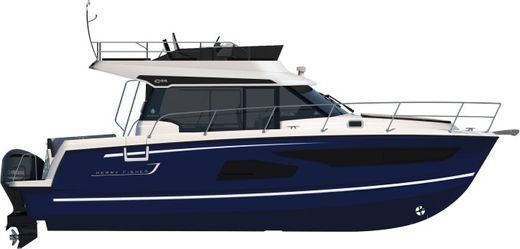 Катер Merry Fisher 1095 Fly с моторами 2х300