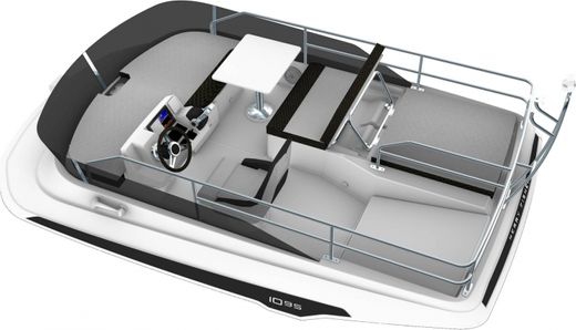 Катер Merry Fisher 1095 Fly с моторами 2х300