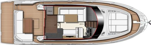 Катер Prestige 460 с моторами 2х440