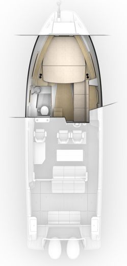 Катер QUARKEN 35 Cabin Tourer с Suzuki 2хDF300