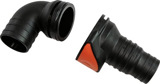 Клапан невозвратный угловой под шланг 33/38 мм, SeaFlo