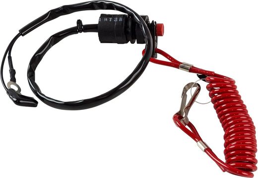 Кнопка аварийной остановки Suzuki DF2.5, с чекой