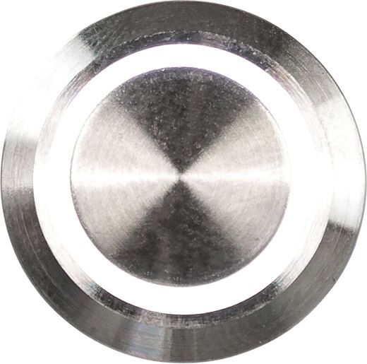 Кнопка с фиксацией в комплекте с контактным разъемом, 12/24 В 5А, OFF-ON 5P, D19 белая подсветка