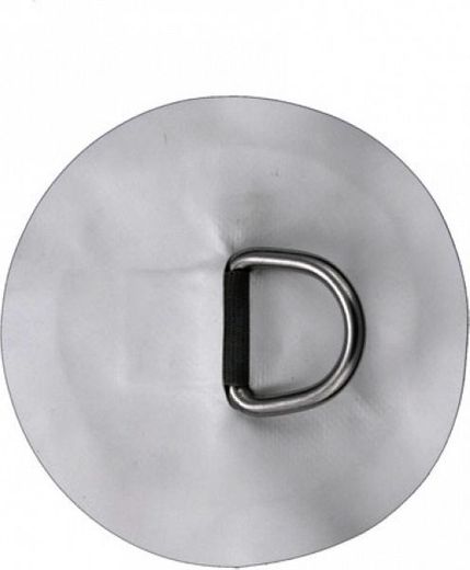 Кольцо D-образное серое, 2 шт