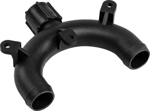 Колено 19 мм пластиковое с вентиляцией, SeaFlo