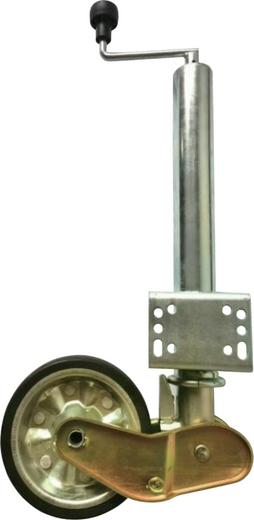 Колесо опорное для прицепа с кронштейном, d=60, 200х55 мм, 500 кг