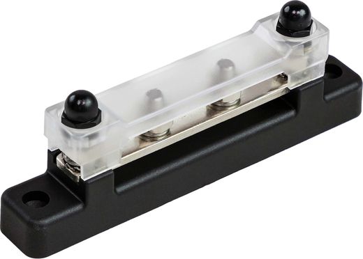 Колодка распределительная электромонтажная с защитной крышкой, 2 контакта