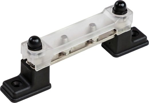 Колодка распределительная электромонтажная с защитной крышкой, 4 контакта