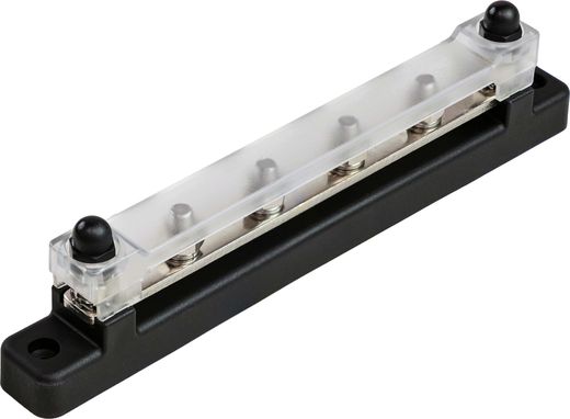 Колодка распределительная электромонтажная с защитной крышкой, 4 контакта