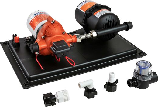 Комплект автоматического насоса с расширительным бачком 0,75л, 24 В, SeaFlo