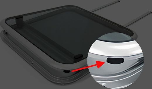 Комплект демпферов для сдвижных люков «Альбатрос»