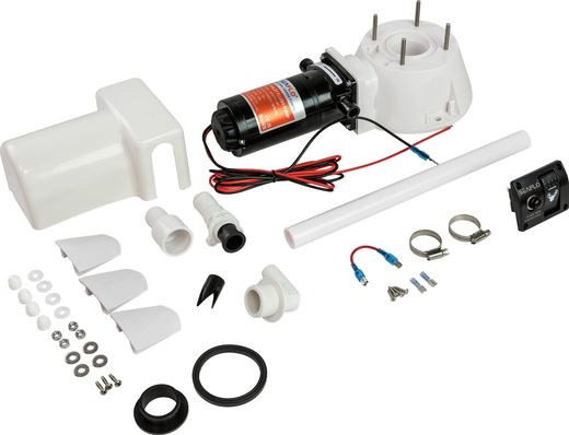 Комплект для переделки ручного унитаза в электрический 12 В, SeaFlo