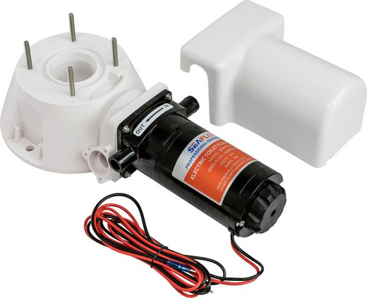 Комплект для переделки ручного унитаза в электрический 12 В, SeaFlo