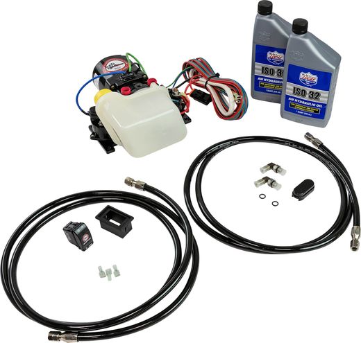 Комплект для подключения гидравлических подъемников (насос\кнопка\масло), Bob's