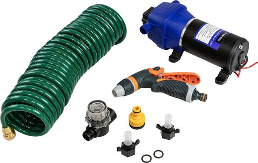 Комплект помывочный Marine Rocket, 24 В, 17 л/мин, 40 PSI (2.8 бар)