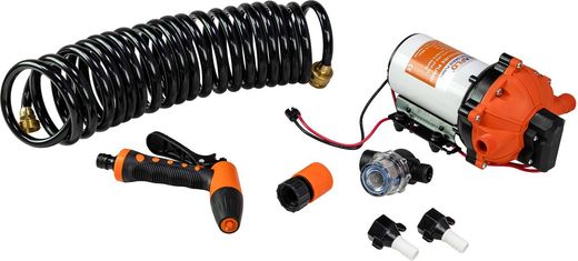 Комплект помывочный SeaFlo, 24 В, 18.9 л/мин, 70 PSI (4.8 бар), уцененный