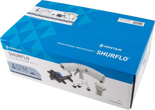 Комплект помывочный Shurflo Pro Washdown Kit II, 12 В, 15.2 л/мин, 55 PSI (4.1 бар)