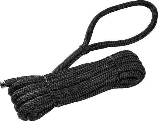 Конец швартовый d14мм, L5м, черный, Marine Rocket