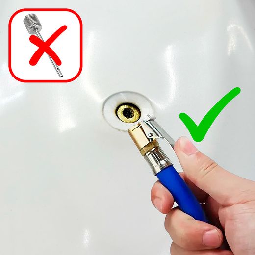 Кранец надувной mega 1400х450 мм