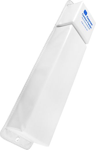 Кранец причальный угловой 760x155 мм, белый