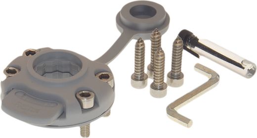 Крепление для установки аксессуаров, серое, Borika