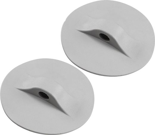 Крепление леера, D 136мм, серое, 2 шт