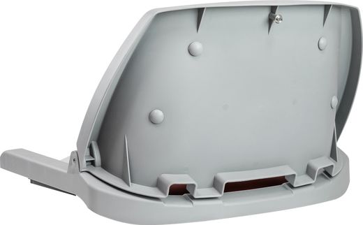 Кресло мягкое складное, обивка винил, цвет серый/красный, Marine Rocket