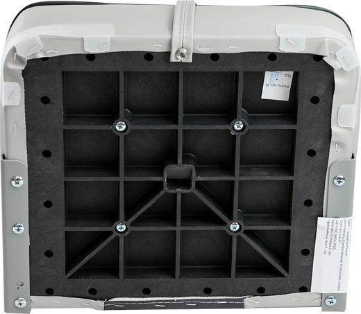 Кресло мягкое складное, обивка винил, цвет серый/угольный, Marine Rocket