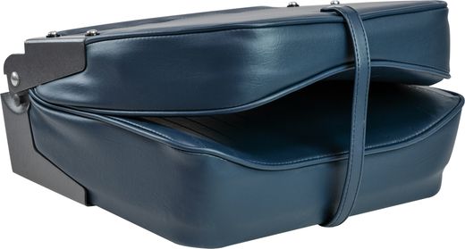 Кресло мягкое складное, обивка винил, цвет синий, Marine Rocket