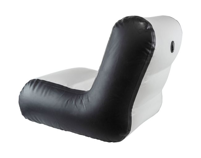 Кресло надувное для лодок с кокпитом 75-85, светло-серое