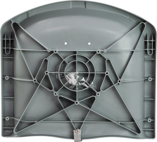 Кресло пластиковое серое