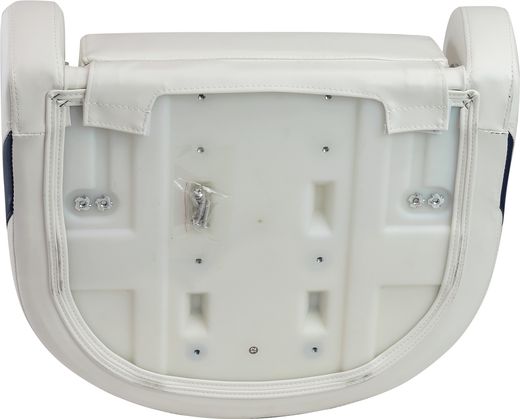 Кресло с болстером Delux Sport Flip Up, обивка белый/синий винил