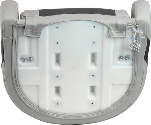 Кресло с болстером Delux Sport Flip Up, обивка винил, цвет угольный/серый