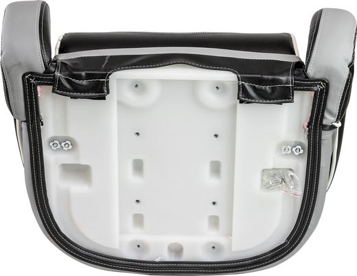 Кресло с болстером Stingray, обивка винил, цвет черный/серый