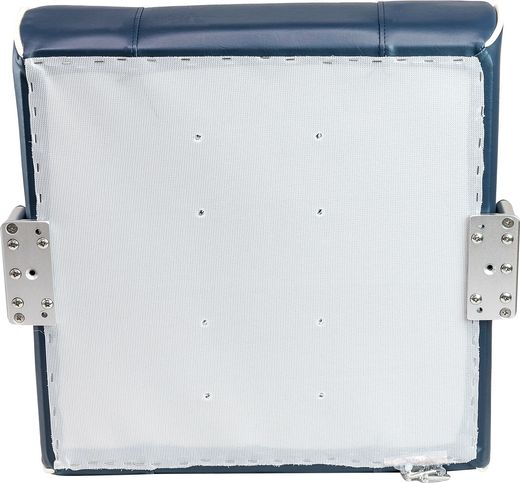 Кресло с перекидной спинкой, обивка винил, цвет синий