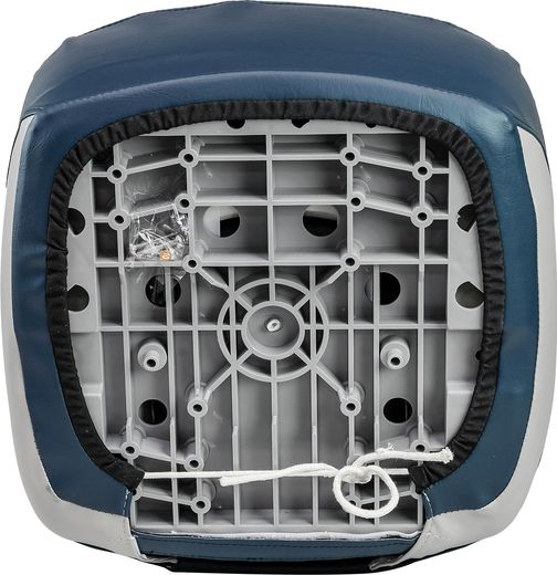 Кресло складное мягкое FISH PRO, цвет серый/синий