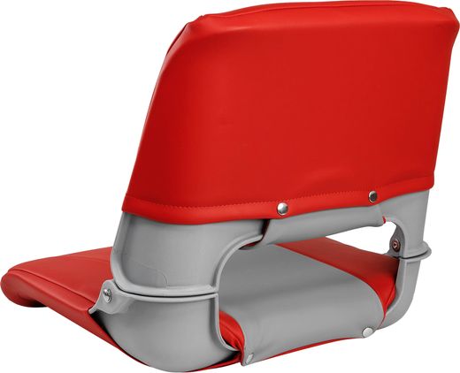 Кресло складное мягкое SKIPPER, цвет серый/красный