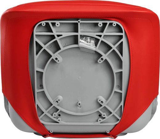 Кресло складное мягкое SKIPPER, цвет серый/красный