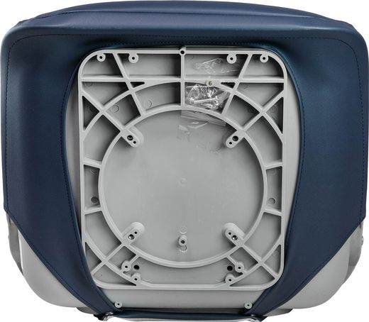 Кресло складное мягкое SKIPPER, цвет серый/синий