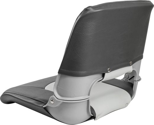 Кресло складное мягкое SKIPPER, серый/темно-серый