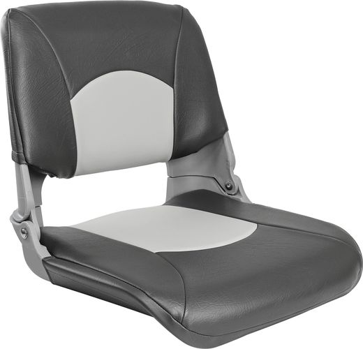 Кресло складное мягкое SKIPPER, серый/темно-серый